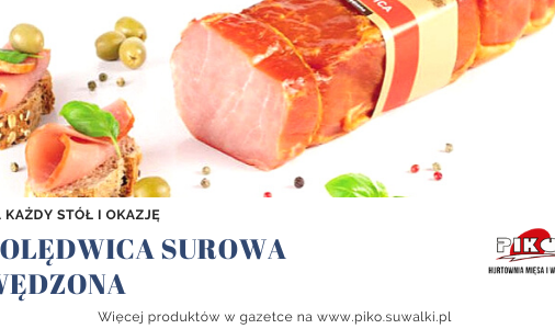 POLĘDWICA SUROWA WĘDZONA