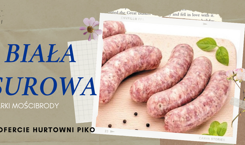 KIEŁBASA BIAŁA SUROWA