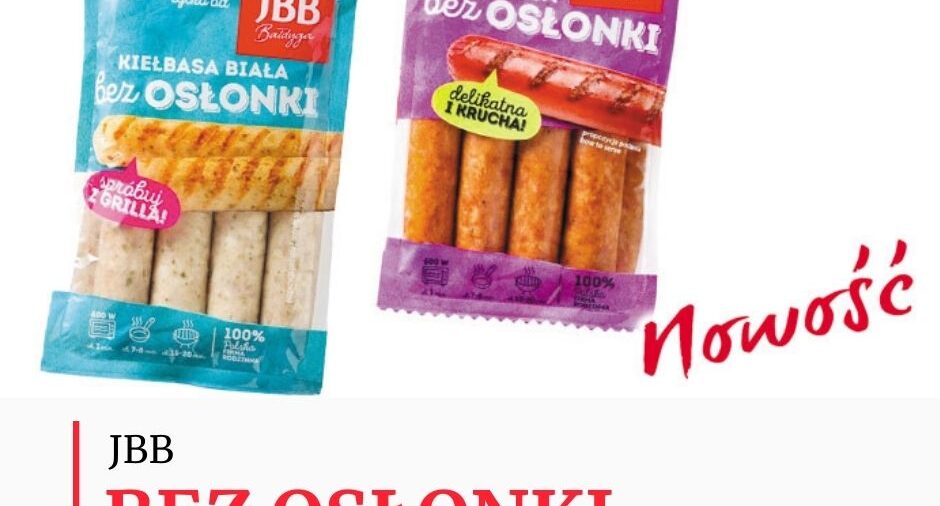 NOWOŚĆ KIEŁBASKI BEZ OSŁONKI